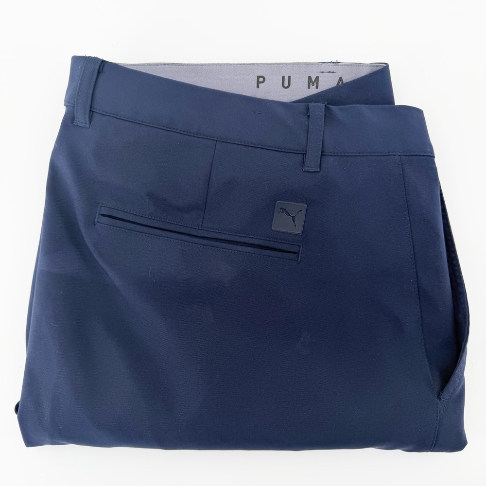 Puma Golf Jackpot Pant 2.0 Navy Blue Men’s Size 40x32 Performance Slacks 599244